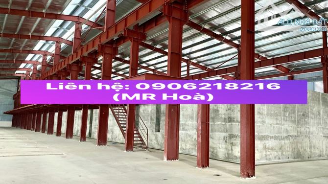 Cho thuê 15000m2 xưởng mạ, sẵn hạ tầng, có cắt nhỏ. - 2