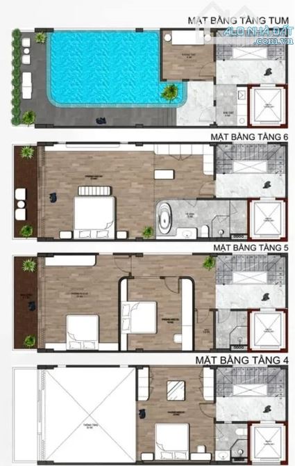 Bán nhà phố Ngọc Lâm 100m2, Căn góc 7 tầng, Thang Máy, Thông tầng Kinh Doanh Cực Đỉnh - 3