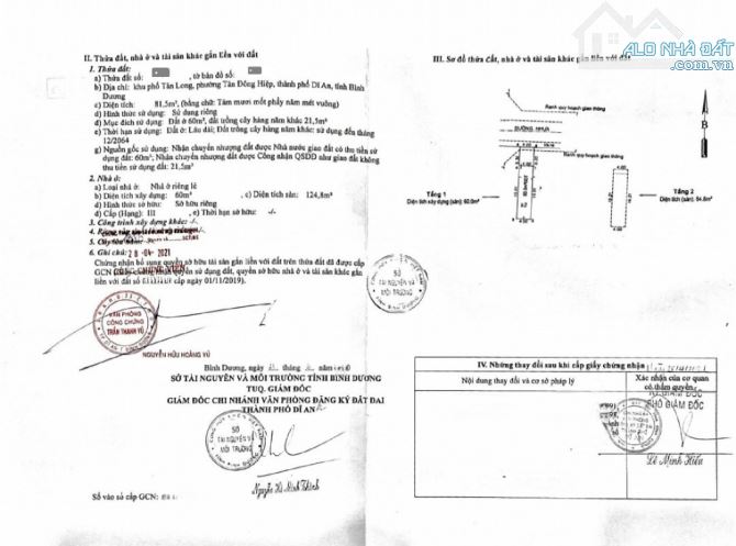 Bán nhà 1 trệt 1 lầu 81.5m2 3,4ty TL Hoàn Công cách đường ĐT743C chỉ 50m p.Tân Đông Hiệp - 8