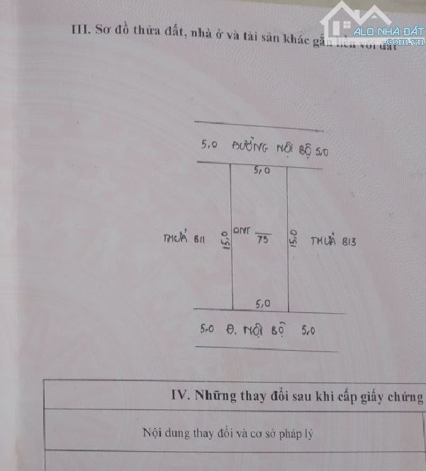 75m làn 2 QL21A khu phân lô Nam Phương Tiến, 1,x tỉ