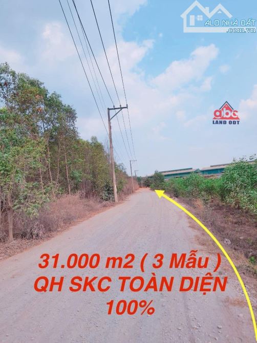 D063 Bán Hơn 3HA Đất Cụm KCN Sông Mây Trảng Bom Giá 65 Tỷ