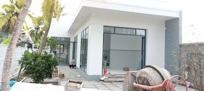 Cần bán nhà hoàn thiện  90% tại Phú Nhơn _ Châu Thành _tp bến tre .