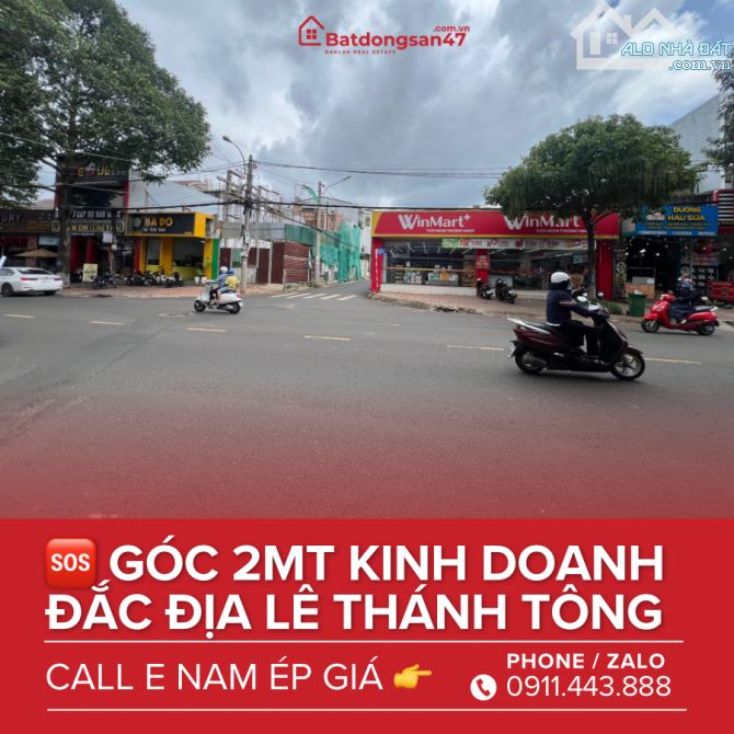 💥BÁN GÓC 2 MTKD ĐẮC ĐỊA LÊ THÁNH TÔNG & TRẦN CAO VÂN - 1