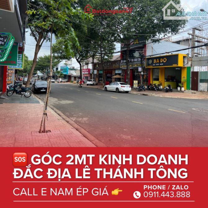 💥BÁN GÓC 2 MTKD ĐẮC ĐỊA LÊ THÁNH TÔNG & TRẦN CAO VÂN - 2