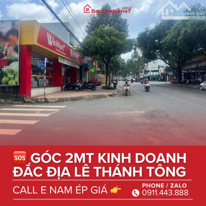 💥BÁN GÓC 2 MTKD ĐẮC ĐỊA LÊ THÁNH TÔNG & TRẦN CAO VÂN - 3