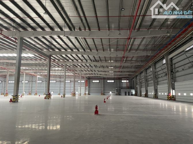 Cho thuê kho xưởng mới xây KCN Tân Đức,Long An kv:15.000m2,xd: 9.000m2 - 1