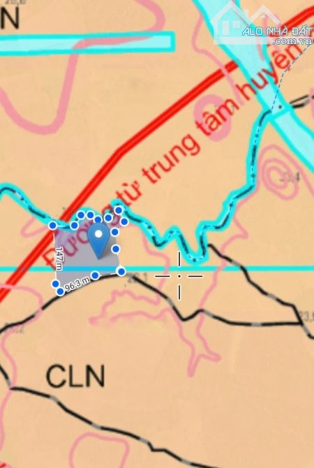 2,5 hecta trồng tràm, View Suối nhỏ nước quanh năm, cách QL55 2,7km - 2