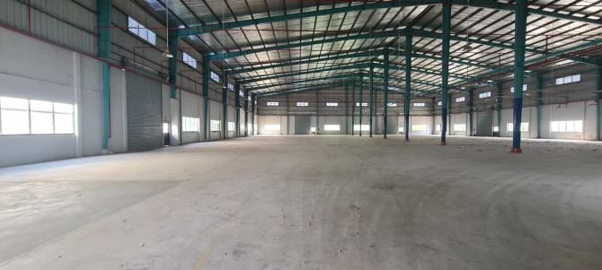 Cho thuê 2 kho xưởng đang xây dựng Cụm CN Hải Sơn,Long An kv:10.000m2