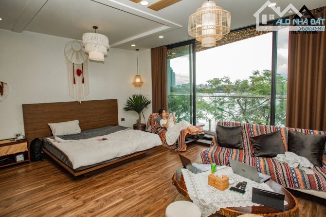 Cho Thuê CCMN Mặt Đường Vũ Miên Tây Hồ 80m2,1 Ngủ 1B Full Nội Thất Thang Máy View Hồ Tây - 11