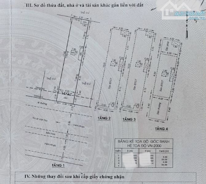 Bán gấp nhà HXT 8m Lê Văn Thọ P11, 3 lầu, 80m2, 10.5 tỷ TL - 2