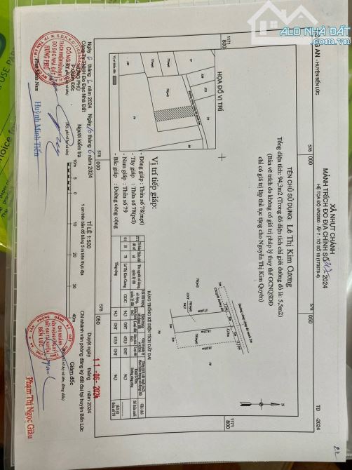 5×20 thổ nhựt chánh_ Bến Lức_ Long An 450 triệu đường ôtô ngay khu CN rẻ - 3