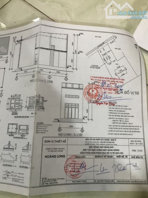 BÁN NHÀ 1 TRỆT 1 LẦU BÌNH MỸ CÓ GIẤY PHÉP XÂY DỰNG BẢN VẼ NỘI NGHIỆP RỘNG 70M2 GIÁ 1.35 TỶ - 5