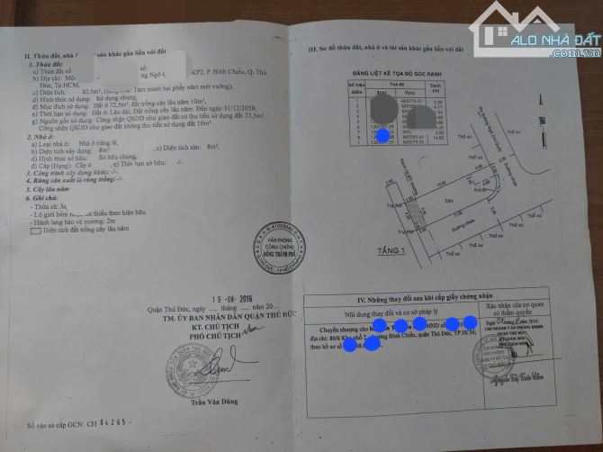 Lô góc 3 mặt thoáng 83m²-ng5 hẻm xe hơi Ngô Chí Quốc p.Bình  Chiểu TP Thủ Đức