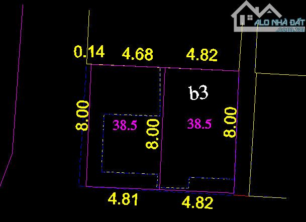 Bán lô góc 77m có 3 mặt thoáng xây diện tích ở 100m - 1