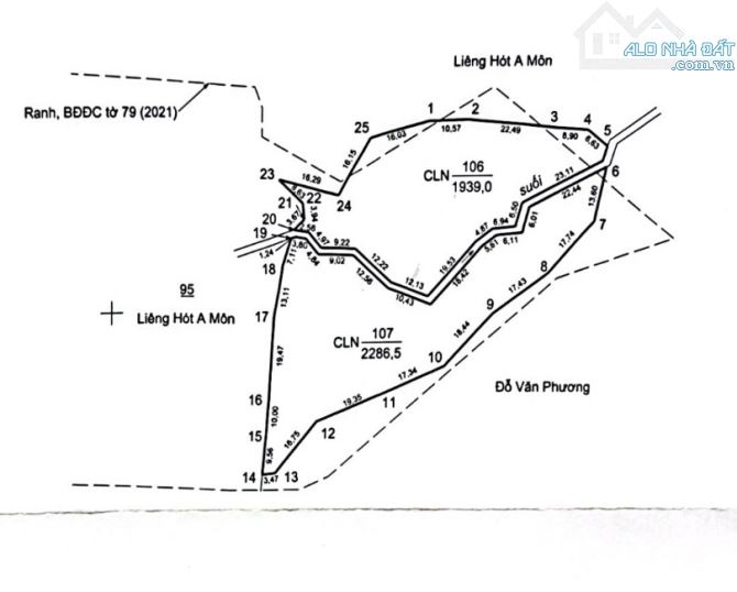 🏆Bán đất nông nghiệp tại xã Đạ Sar huyện Lạc Dương diện tích 4200m giá 1,75 tỷ