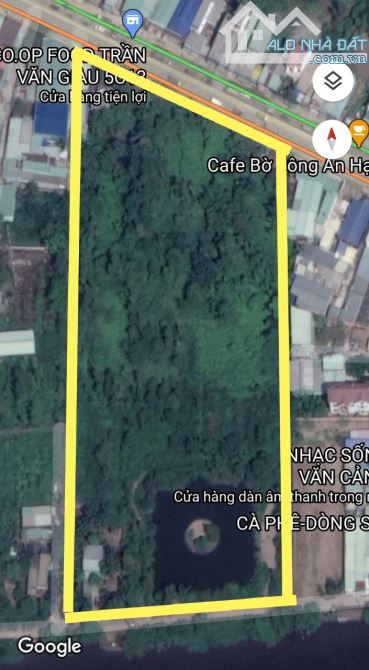 Bán Đất 3 MT Vị Trí Cực Đẹp Trần Văn Giàu DT 100 x 210m Giá 197 Tỷ