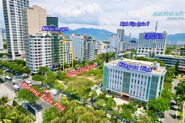 Bán khách sạn biển Nha Trang đường Tuệ Tĩnh 180ty