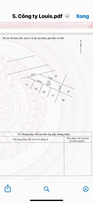 Bán nhanh Đất  Khu giãn dân Mậu Lương , dt 70 m2, C4 , mt 6.77 m. Gias chaof 10.5 tỷ