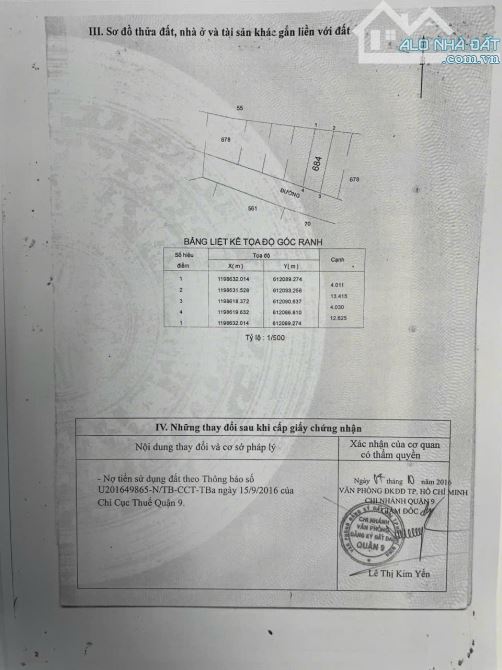 Cần bán gấp lô đất hẻm xe hơi đường 10 phường tăng Nhơn Phú b thành phố thủ Đức - 2