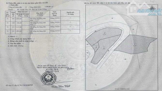 Đất 2 mặt tiền suối bao quanh tại Tự Tạo P11 Đà Lạt - 3