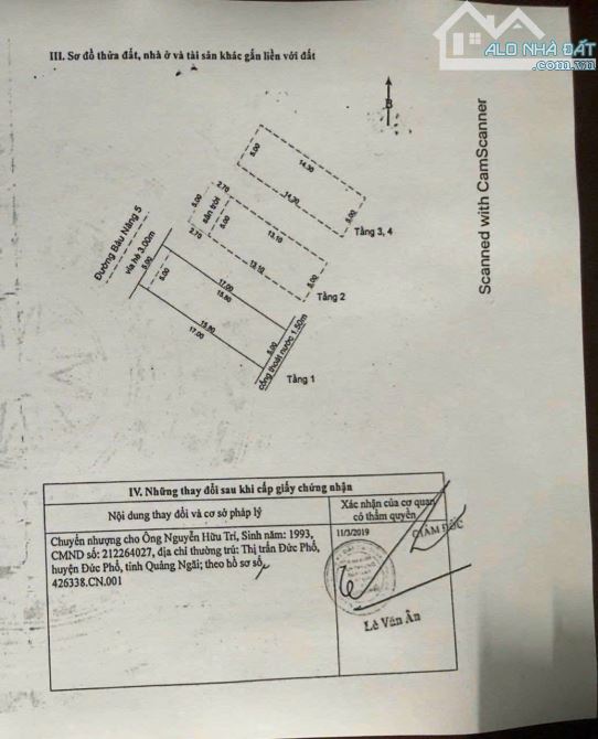 Bán nhà 4 tầng đường Bàu Năng 5 - Hòa Minh , 85m2 hướng Tây Bắc giá 5ty750 - 4