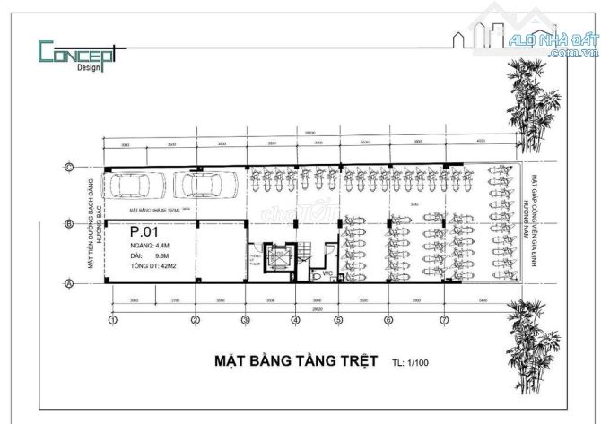 Cho thuê mặt bằng, mặt tiền Đường Bạch Đằng, Phường 2, Quận Tân Bình, HCM. - 4