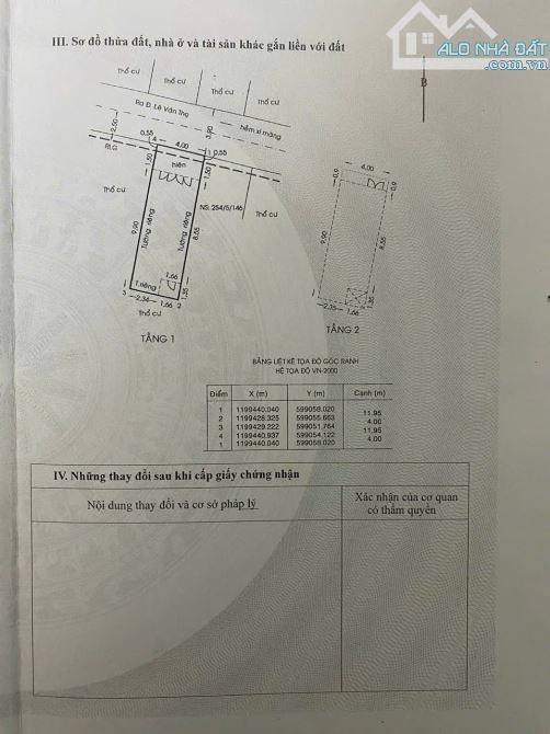 bán nhà hẻm 4m 254 Lê Văn Thọ p11 gò vấp 4x12 giá 5 tỷ 1 thương lượng - 6