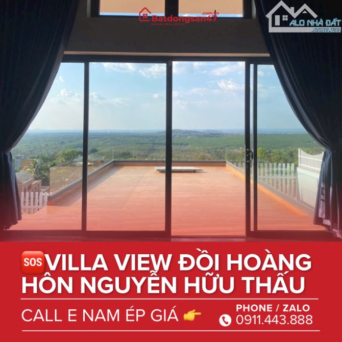 💥BÁN VILLA ĐẸP VIEW ĐỒI HOÀNG HÔN NGUYỄN HỮU THẤU