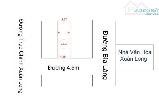 Bán 68m2 Xuân Long, Tân Dân, Sóc Sơn