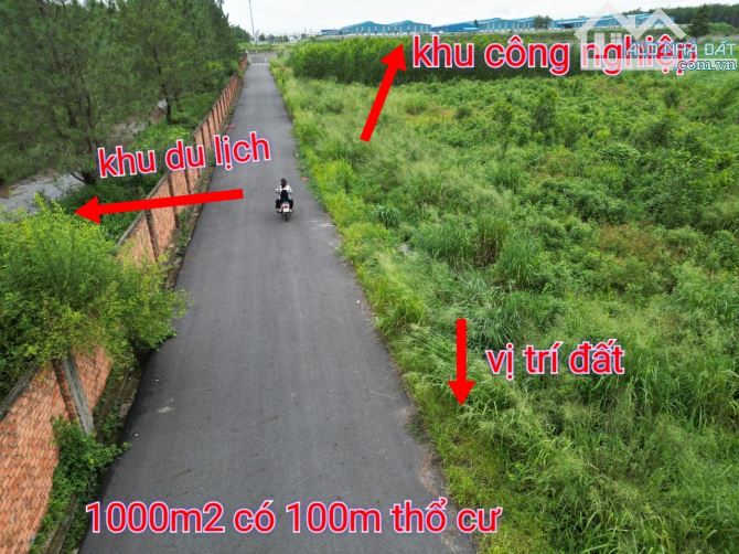 Cần bán 1000m full hồng, có 100m thổ cư, đường nhựa, xã Giang Điền, huyện Trảng Bom