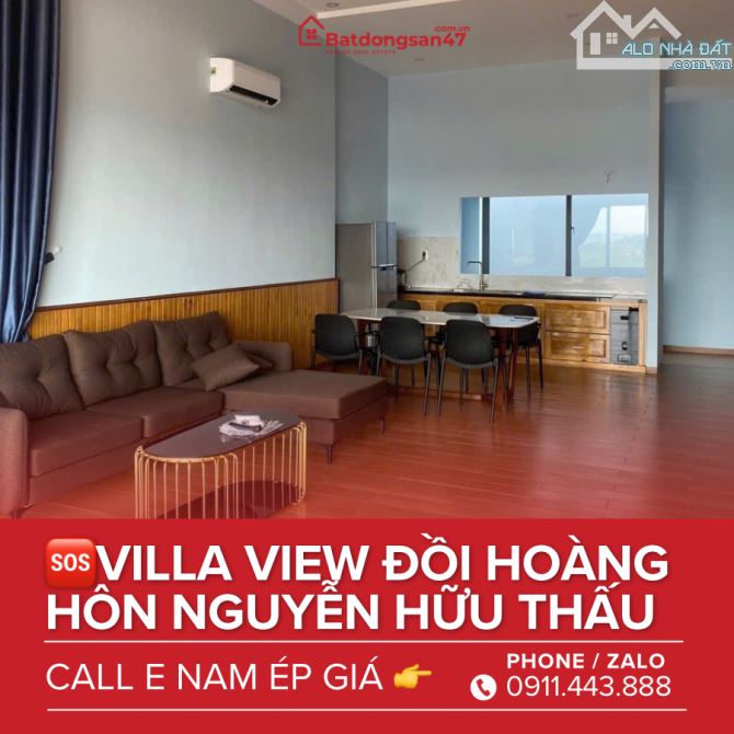 💥BÁN VILLA ĐẸP VIEW ĐỒI HOÀNG HÔN NGUYỄN HỮU THẤU - 2