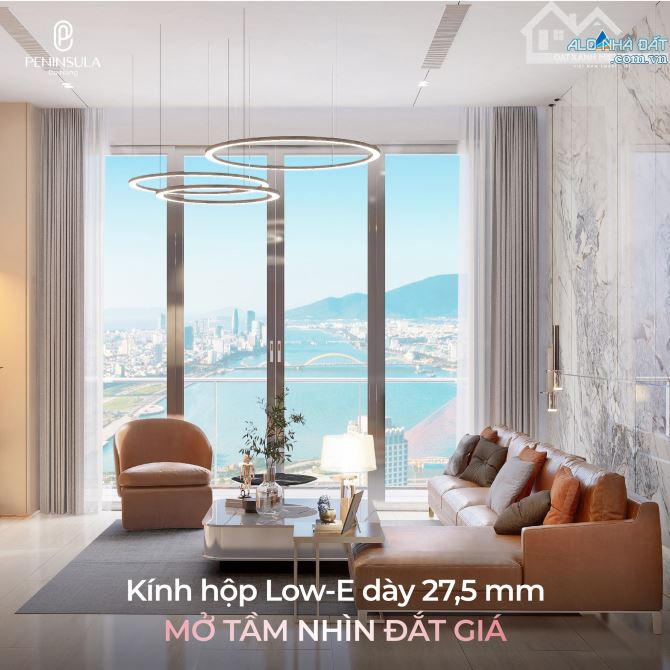 PENINSULA KHIẾN NHÀ ĐẦU TƯ KHÔNG THỂ BỎ QUA CHỈ 2,2 TỶ - VIEW SÔNG HÀN, SỔ RIÊNG , NỘI THẤ - 2