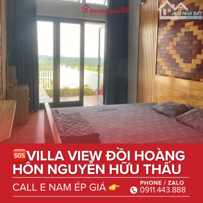 💥BÁN VILLA ĐẸP VIEW ĐỒI HOÀNG HÔN NGUYỄN HỮU THẤU - 3