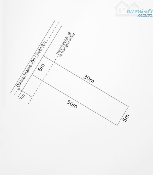 MẶT TIỀN TRƯƠNG VĂN CHUẨN XÃ BÌNH TỊNH TÂN TRỤ LONG AN DT : 5X30M GIÁ: 479TR - 5