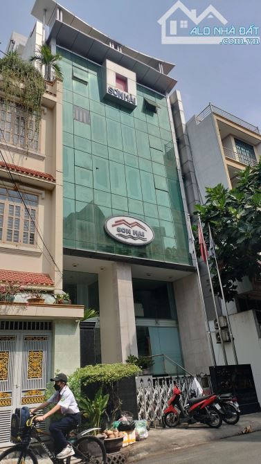 Tòa nhà 8 tầng đang có HĐThuê 210 tr/th mặt tiền Nguyễn Văn Đậu, P7, Bình Thạnh --- 58 TỶ