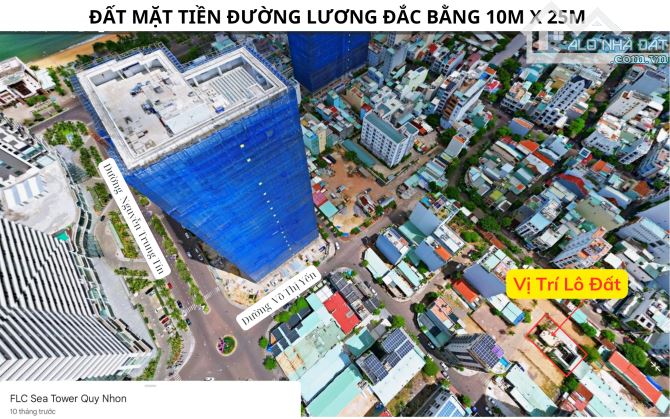 Chính chủ bán lô đất 10x25 (250m2) đường Lương Đức Bằng, ngay Nhà Hàng Hoa Lư 2, FLC