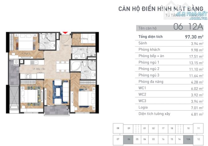 CẦN BÁN CĂN HỘ CHUNG CƯ VIHA LECIVA - Quận Thanh Xuân- Hà Nội - 3