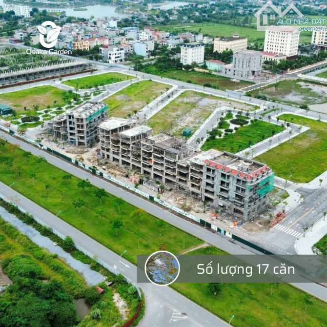 || SHOPHOUSE OSAKA GARDEN || Vị Trí Kim Cương Đối Diện TTHC Tỉnh - Sun Urban City Đ.68m - 2