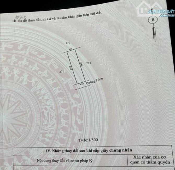 101m2 ngang 4.8m. trung tâm phường Hương Hồ. Chỉ 950tr - 1