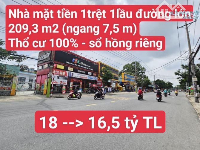 🆘 Nhà mặt tiền kinh doanh ngay ngã tư Đồi Mồi, P. Dĩ An, Tp. Dĩ An