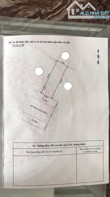 Bán đất tại TĐC Xi Măng chợ Hoa quả,Sở Dầu, Hồng Bàng, Hải Phòng diện tích 50m2 giá 3 Tỷ