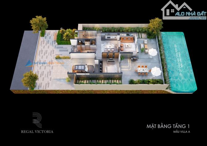 Hiếm! Biệt thự vừa có sông có biển, có sân golf, có diện tích 336m2, có sổ đỏ giá 12,5 tỷ - 18