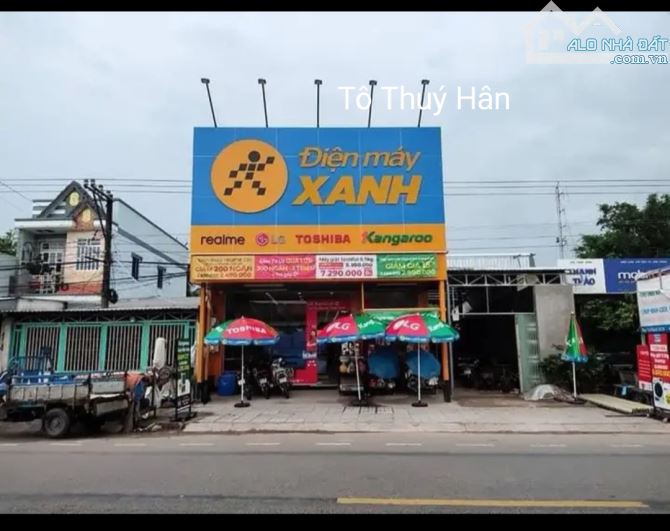 BÁN 100M2 ĐƯỜNG CHU VĂN AN , THỊ TRẤN LONG THÀNH , GIÁ 3 TỶ, SHR - 2