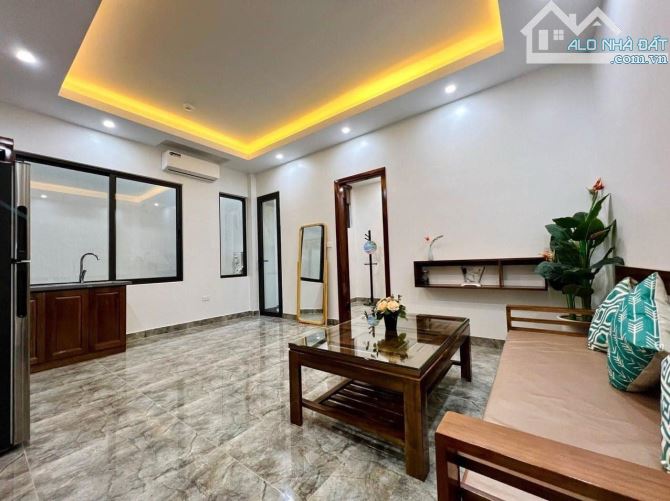 BÁN TÒA CĂN HỘ DỊCH VỤ Ở MỸ ĐÌNH, 120M2*8T*6M, NHÀ LÔ GÓC, THANG MÁY, 14 CĂN HỘ, DT 140TR - 2