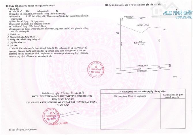 Bán hơn 8 sào đất View Hồ Dầu Tiếng, Thích Hợp nghỉ Dưỡng Cuối Tuần Tuyệt Đẹp - 4
