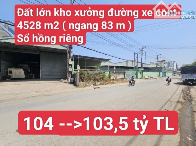 🆘 Đất lớn mặt tiền đường Liên Huyện, P. Thái Hòa, TP Tân Uyên