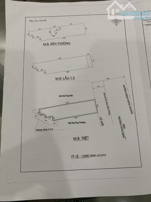 Bán gấp nhà mặt tiền Phan Đình Phùng P2 Đà Lạt Diện tích: 61m (4m * 15,2m) 18,7 tỷ - 10