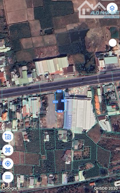 Bán đất 2mt QL 1A - Thôn Dân Phú Xã Hàm Kiệm Huyện Hàm Thuận Nam Bình Thuận 519m2 4.8 tỷ - 1