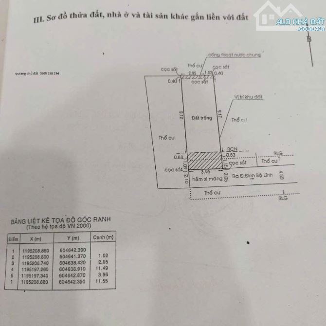 Nhà nát 4x12m Đinh Bộ Lĩnh 3.85 tỷ - 1