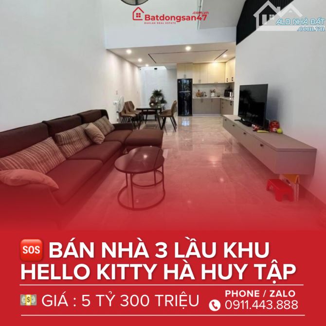 💥BÁN NHÀ 2 LẦU MT 12M HÀ HUY TẬP - 1